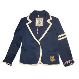 PINK Victoria's Secret Academia Blazer Navy Ladies XS Academic